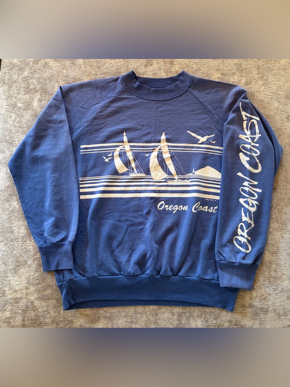 Oregon Coast Vintage Crewneck Sweatshirt